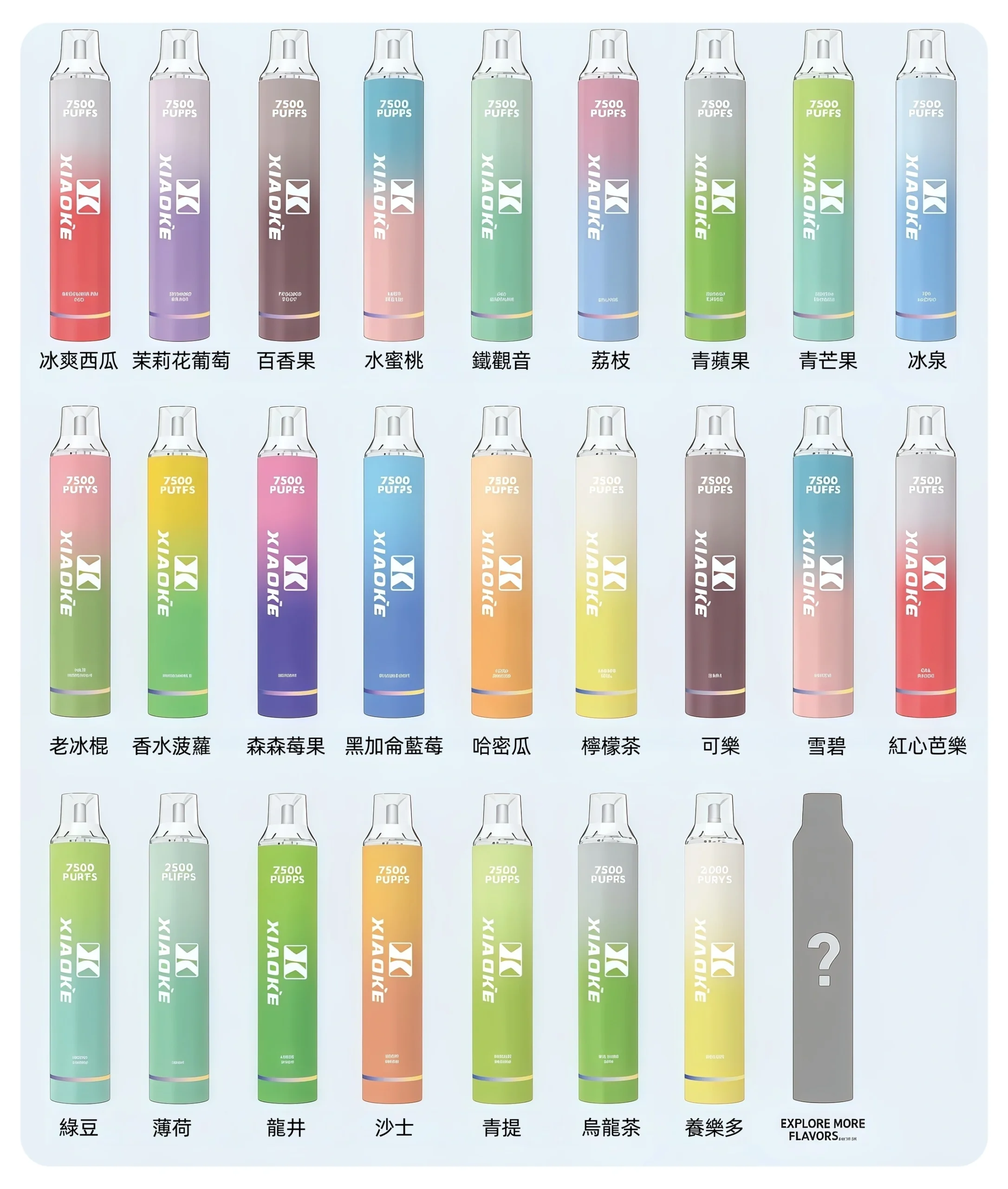 xiaoke梟客7500口拋棄式scaled1webp SP2S LostMary 台灣官方旗艦店